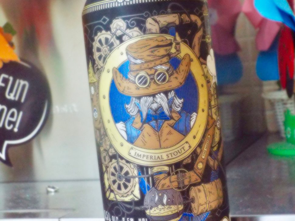 Imperial stout beer