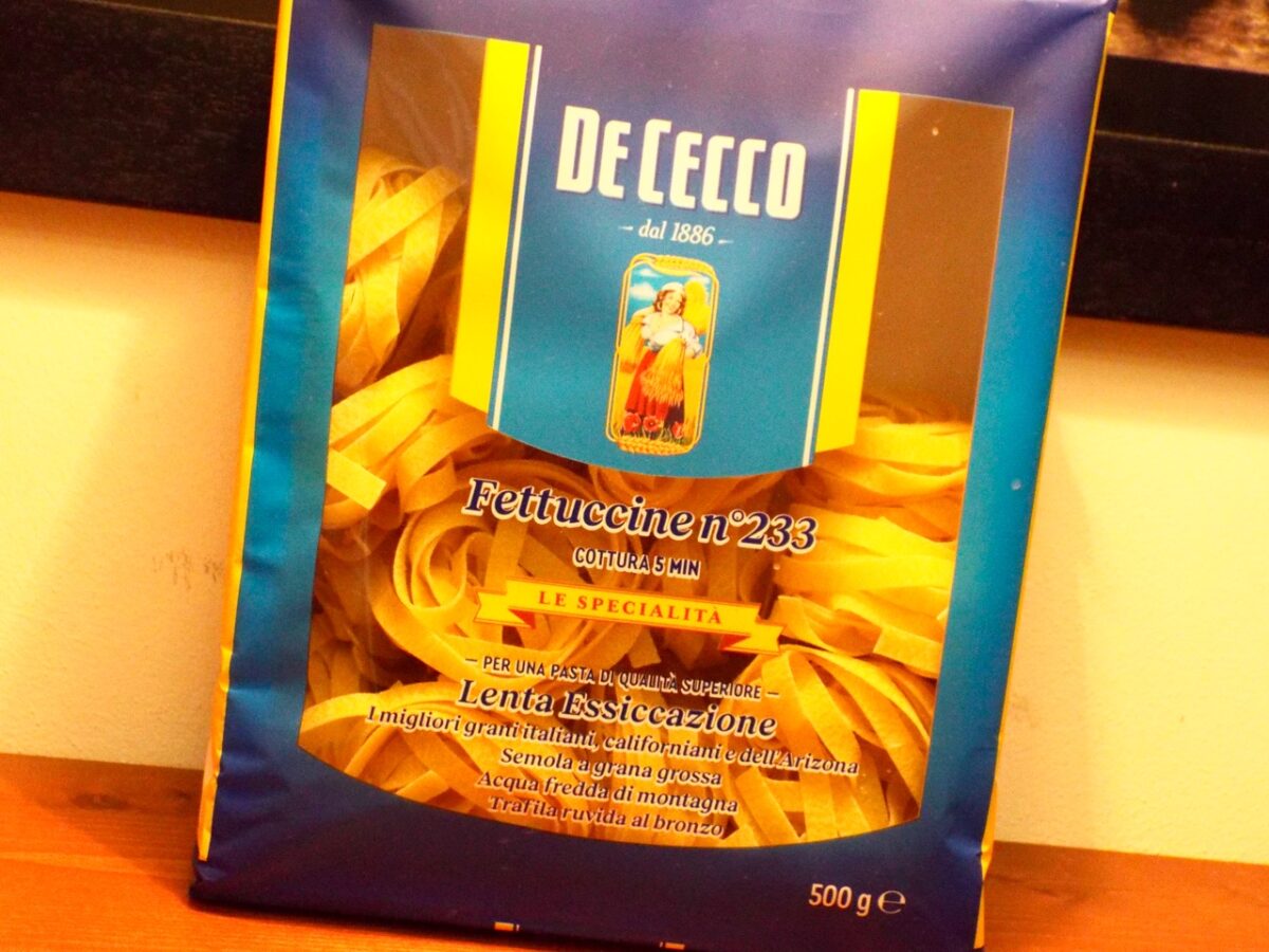 Fettuccine De Cecco Daniele Sciarotta