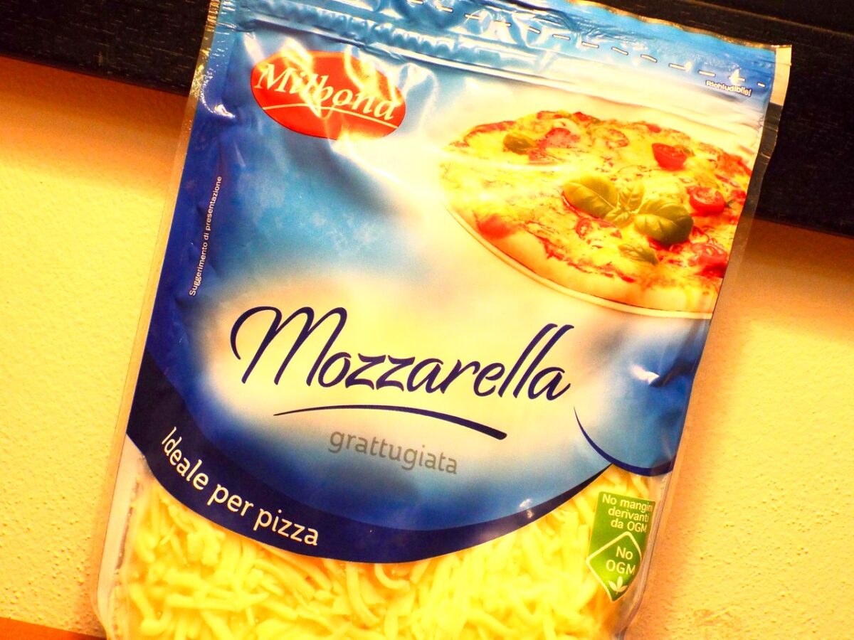 Mozzarella grattuggiata Milbona Lidl Daniele Sciarotta