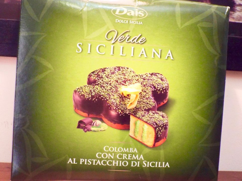Dais de Colomba verde siciliana