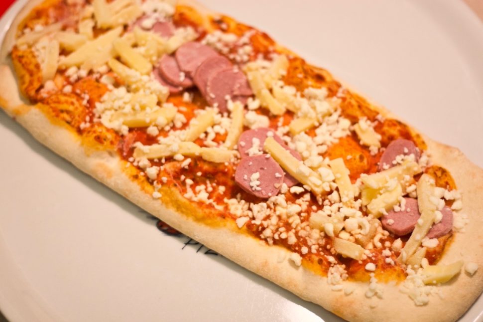 Pizza Wurstel e Patatine Sisa Daniele Sciarotta