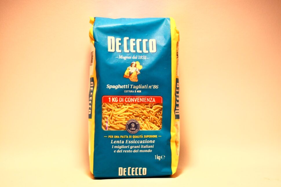 Pasta De Cecco Spaghetti Tagliati - Daniele Sciarotta