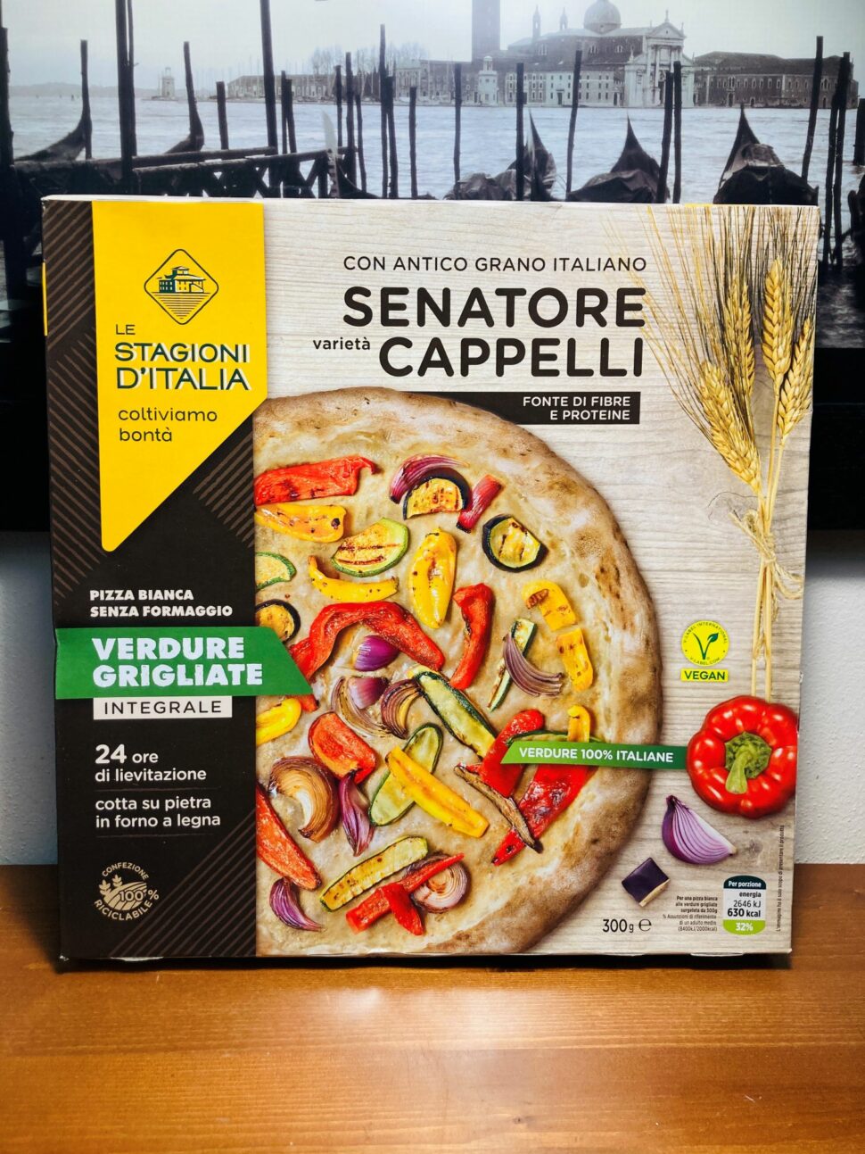 Pizza les quatre saisons d'Italie Sénateur Cappelli Légumes