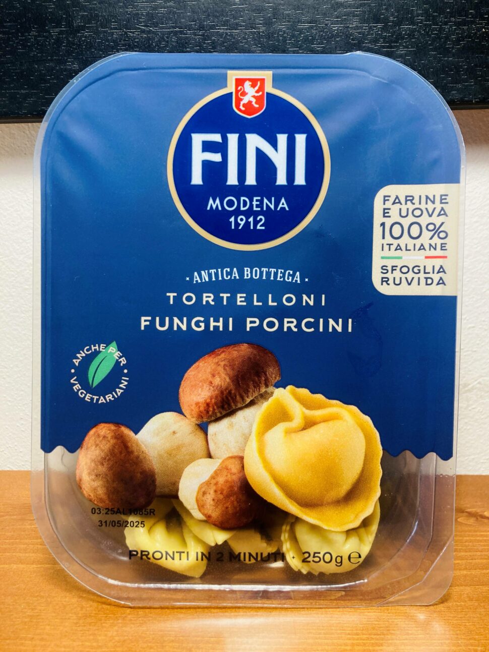 Tortelloni with Porcini Mushrooms